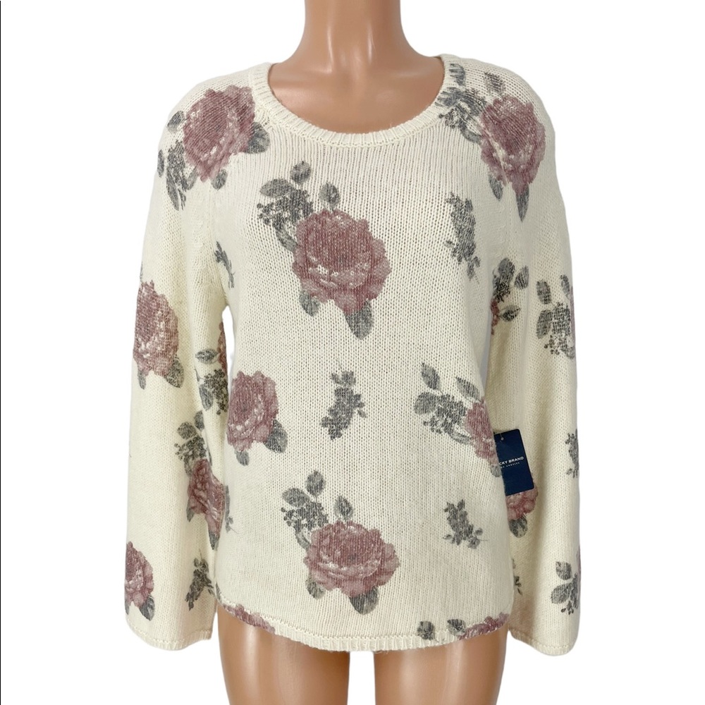 Lucky Brand Rose Sweater